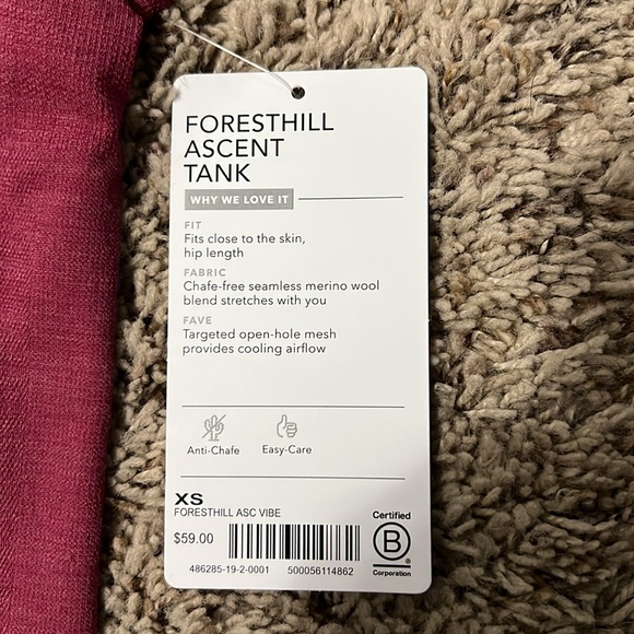 Athleta Foresthill Ascent Tank XS - Picture 2 of 5